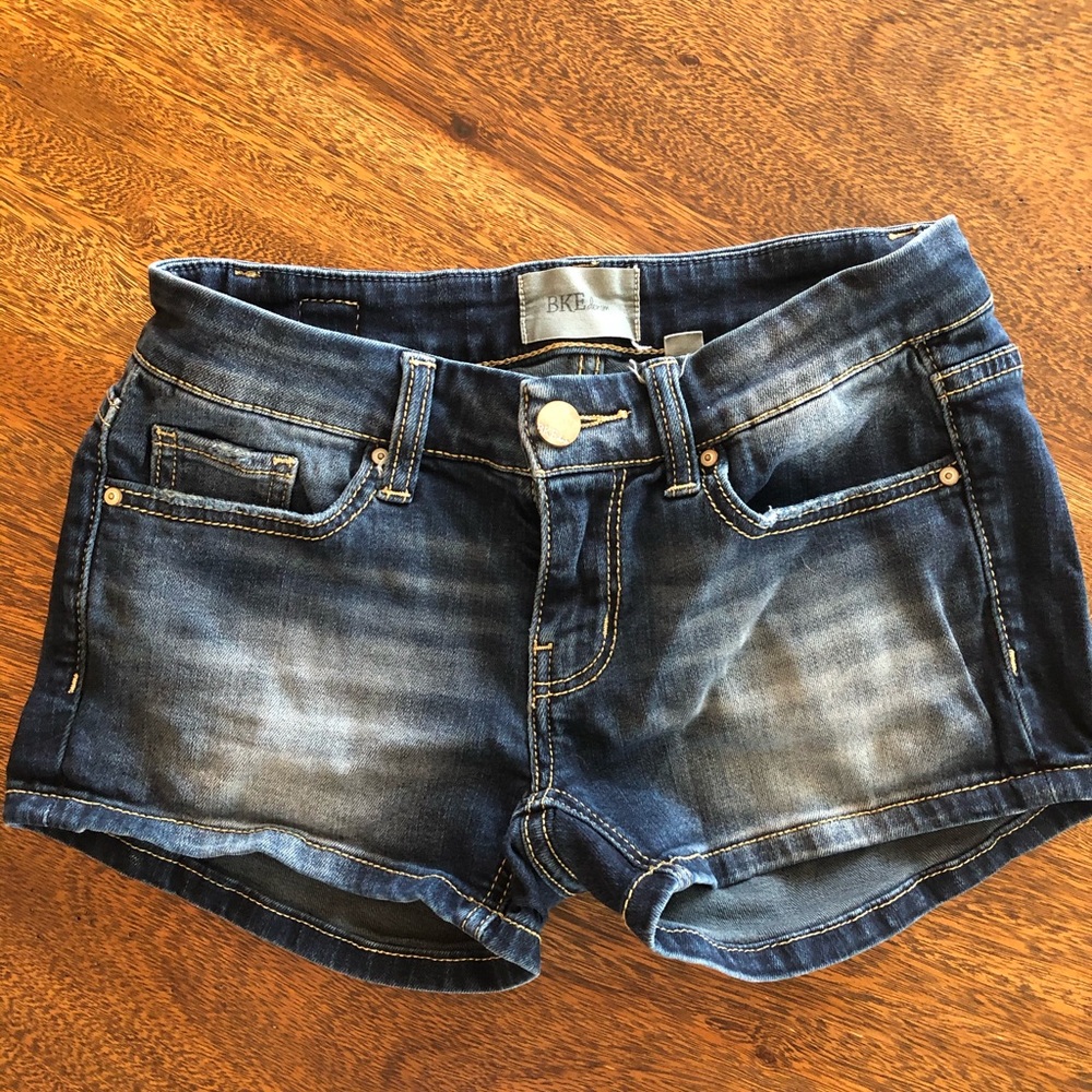 BKE denim shorts